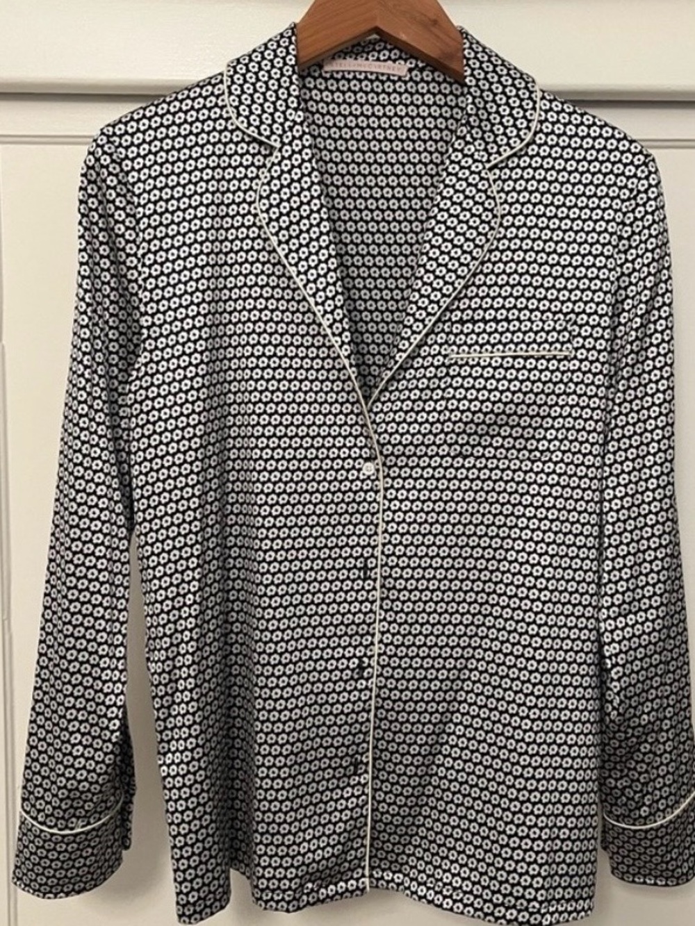 Stella McCartney Silk Pajama Blouse top S